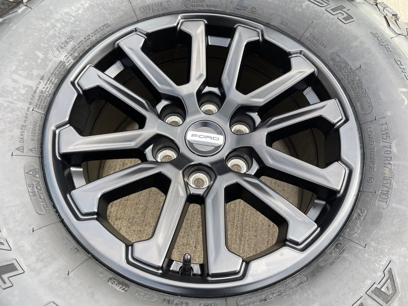 17" Ford F-150 Raptor OEM 10611 rims wheels Bronco 2024 2025 2026 BFG 35" NEW Texas Truck Tire