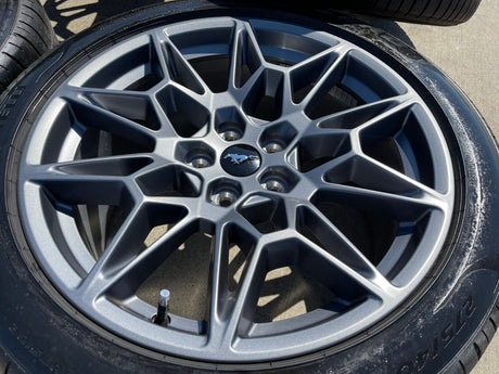 19" Ford Mustang GT Performance Track Pack OEM wheels rims 2023 2024 2025 NEW Texas Truck Tire