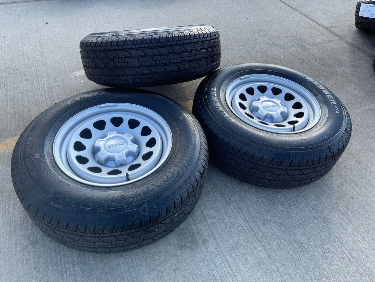 17" Chevy Silverado OEM wheel rim Tahoe Colorado 8130 GMC Canyon 2025 2026 NEW Texas Truck Tire