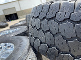 18" Ford F-250 F-350 OEM rims wheels 10290 chrome tires GOODYEAR WRANGLER A/T Texas Truck Tire