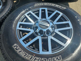 20" Ford F-250 F-350 OEM 10104 rims wheels 2017 2018 2019 2021 2022 2023 2024 Texas Truck Tire