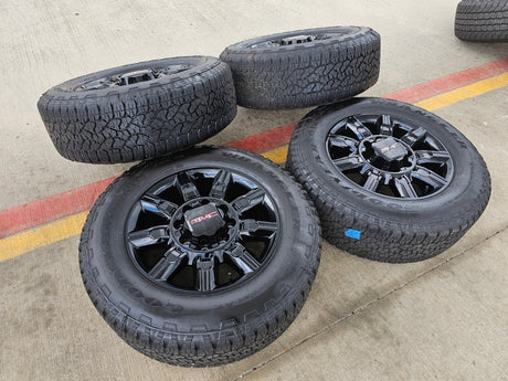 20" GMC Sierra DENALI 2500 3500 OEM 14137 5963 wheels rims Silverado 2025 NEW Texas Truck Tire