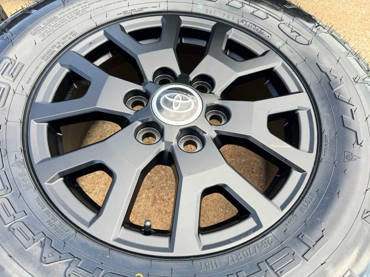 17" Toyota Tacoma 4Runner TRD OEM 10637 94254 wheels rims 2025 2026 NEW NITRO G2 Texas Truck Tire