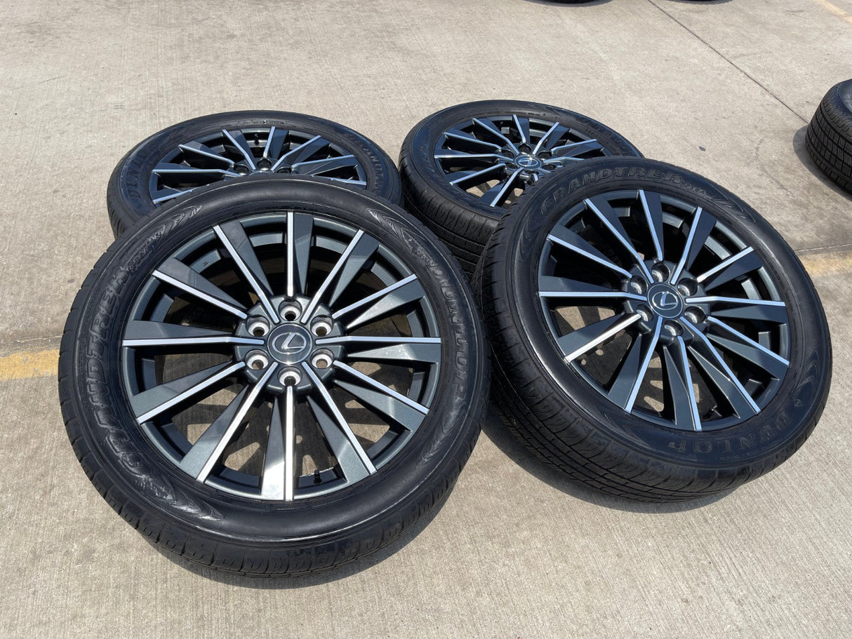 22" Toyota Tundra Sequoia OEM wheels rims 78519 Land Cruiser GX550 2024 2025 Texas Truck Tire