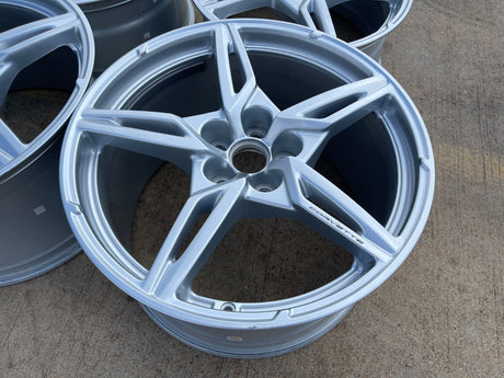 19" + 20" Chevy Corvette C8 OEM wheels rims 14007 14008 2023 2024 2025 2026 Texas Truck Tire