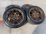 19" Ford Mustang GT Track Pack OEM 10600 10603 Bronze wheels rims 2025 2026 NEW Texas Truck Tire
