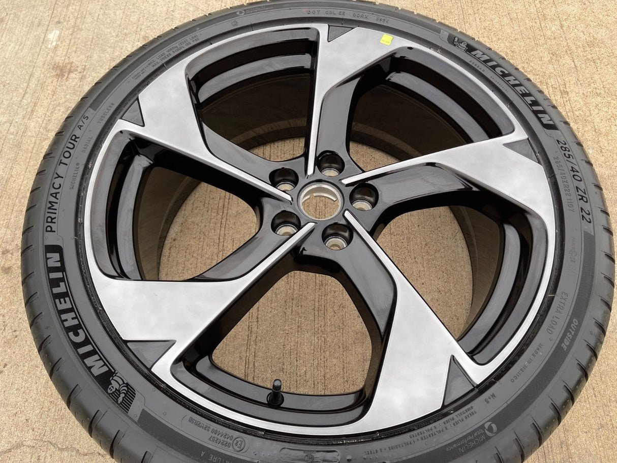 22" 22x9.5 Lucid Gravity OEM Grand Touring wheel rim 5x120 2024 2025 2026 FRONT Texas Truck Tire