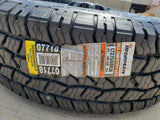 20" Ford F-250 F-350 OEM black TREMOR wheels rims 10299 10484 A/T2 tires NEW Texas Truck Tire