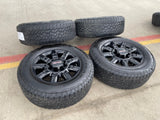 20" GMC Sierra DENALI 2500 3500 OEM 14137 5963 wheels rims Silverado tires A/T Texas Truck Tire