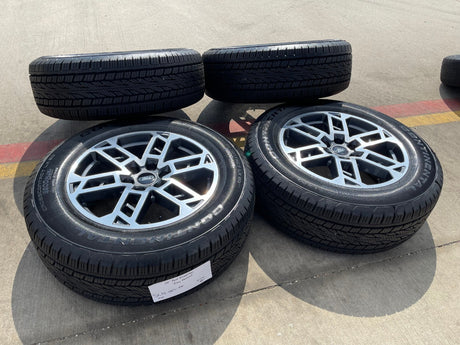 20" Ford F-150 LARIAT OEM 94219 rims wheels Expedition 2026 CONTINENTAL NEW Texas Truck Tire