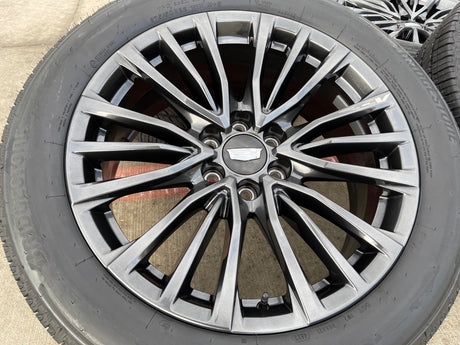 22" Cadillac Escalade V Platinum OEM 4883 95479 wheels rims 2024 2025 2026 NEW V Texas Truck Tire
