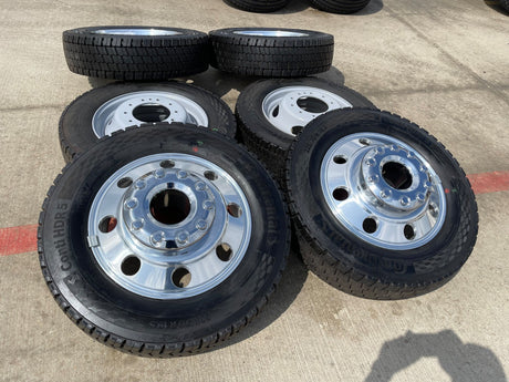 19.5" Ford F-450 Dually F-550 rims wheels RAM 4500 OEM 10x225 2024 2025 2026 Texas Truck Tire
