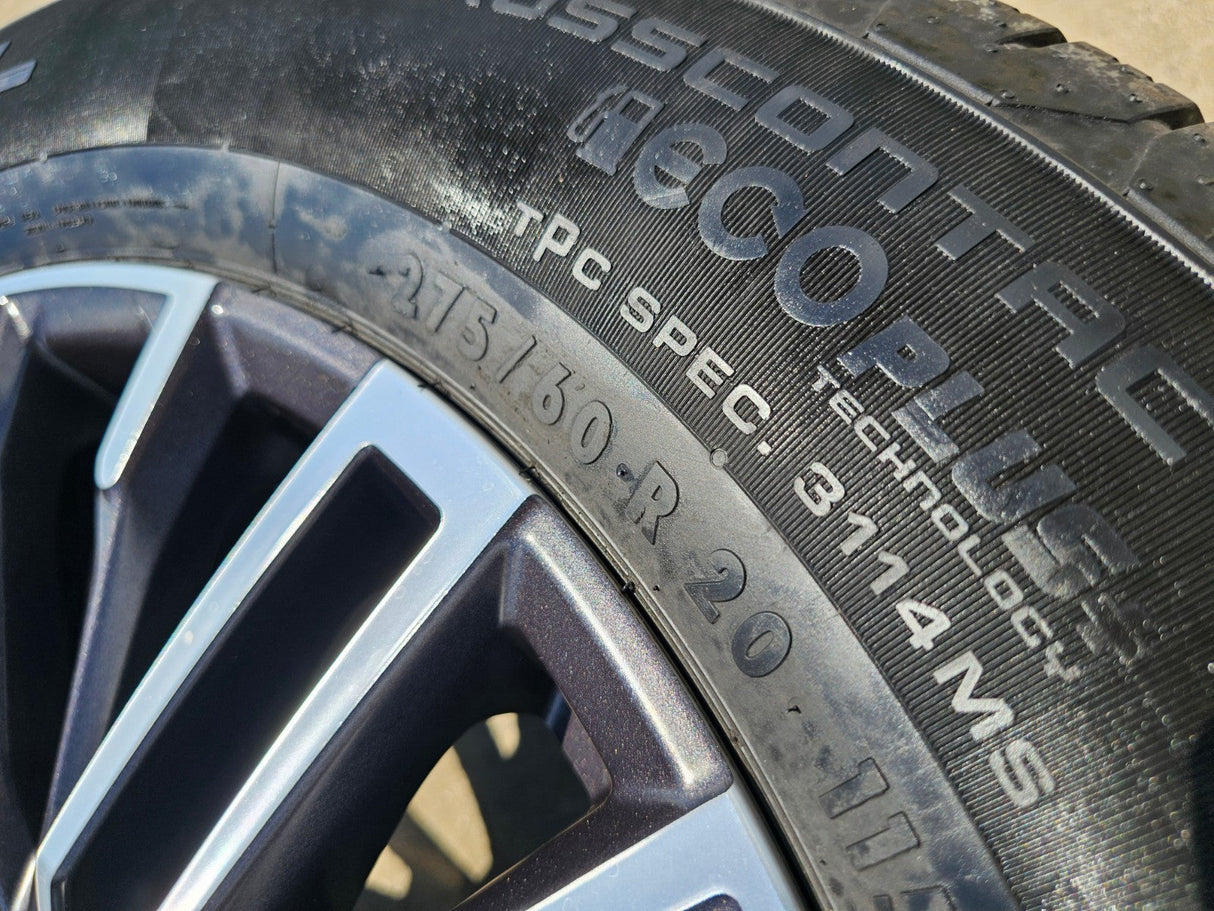 20" GMC Sierra Yukon Chevy Silverado OEM wheels rims 2024 2025 2026 NEW Texas Truck Tire