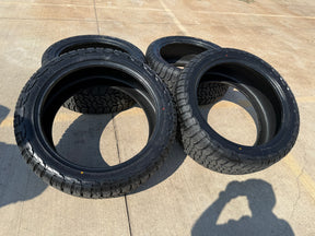 (4) 35x12.5x24 Land Warrior Rugged Master X/T tires F-150 Silverado LT 12 ply F Texas Truck Tire