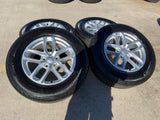 18" Jeep Grand Cherokee L OEM wheels rims 9286 Durango 2024 2025 2026 MICHELIN Texas Truck Tire