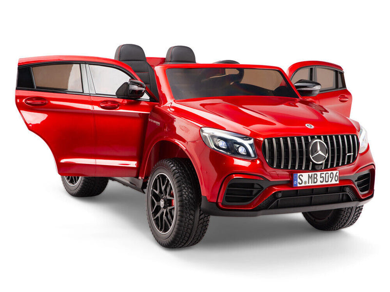 12V Power Mercedes GLC63S 2 SEAT Children's Electric Ride-on Car with Wheels