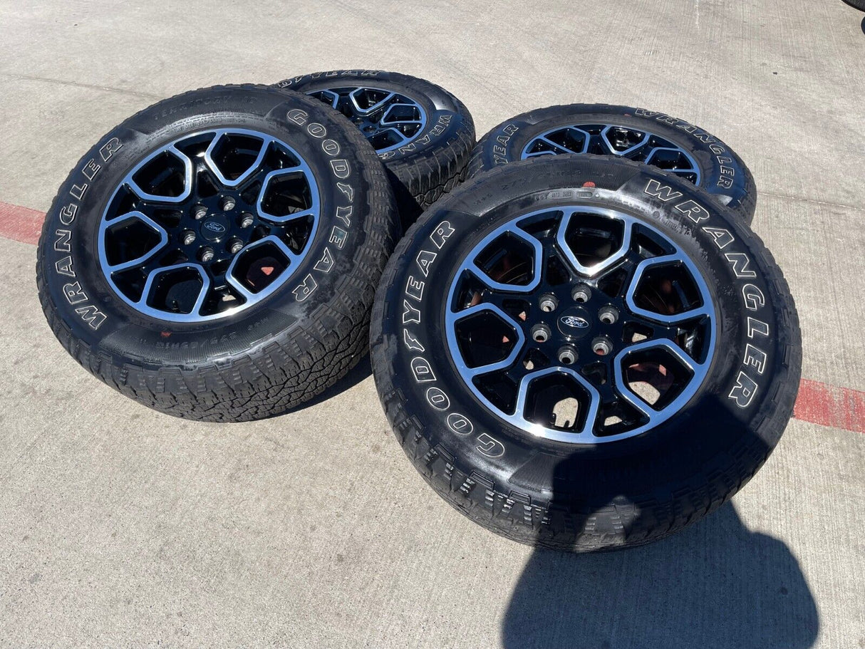 18" Ford F-150 OEM rims wheels 95049 10340 Expedition 2022 2023 2024 2025 Texas Truck Tire