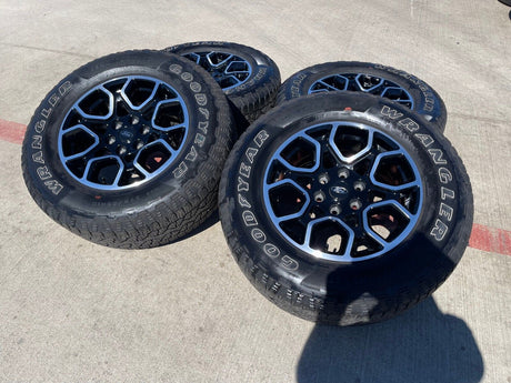 18" Ford F-150 OEM rims wheels 95049 10340 Expedition 2022 2023 2024 2025 Texas Truck Tire