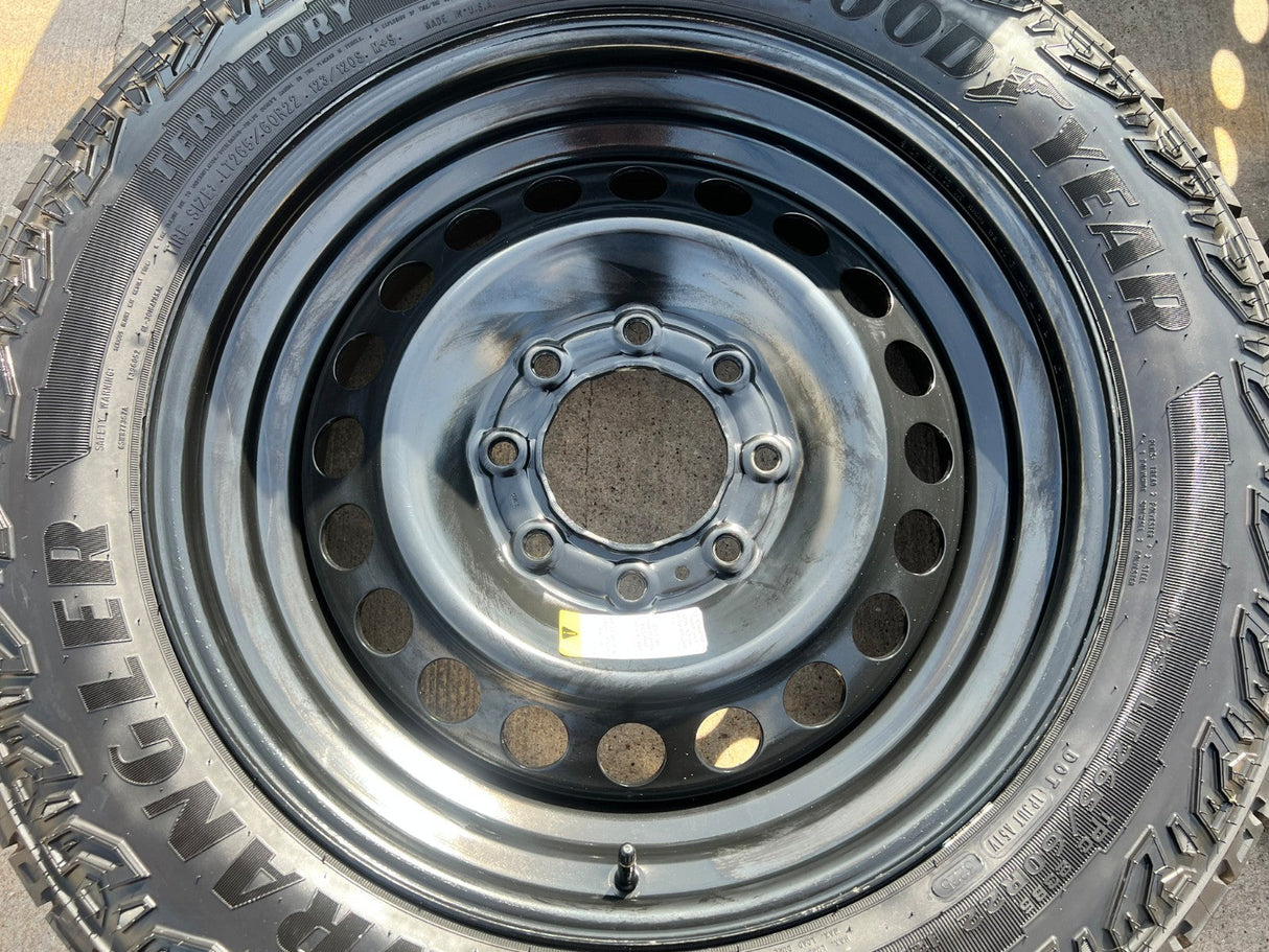 22" Chevy Silverado GMC Sierra 2500 OEM Transport wheels rims 2024 2025 2026 NEW Texas Truck Tire