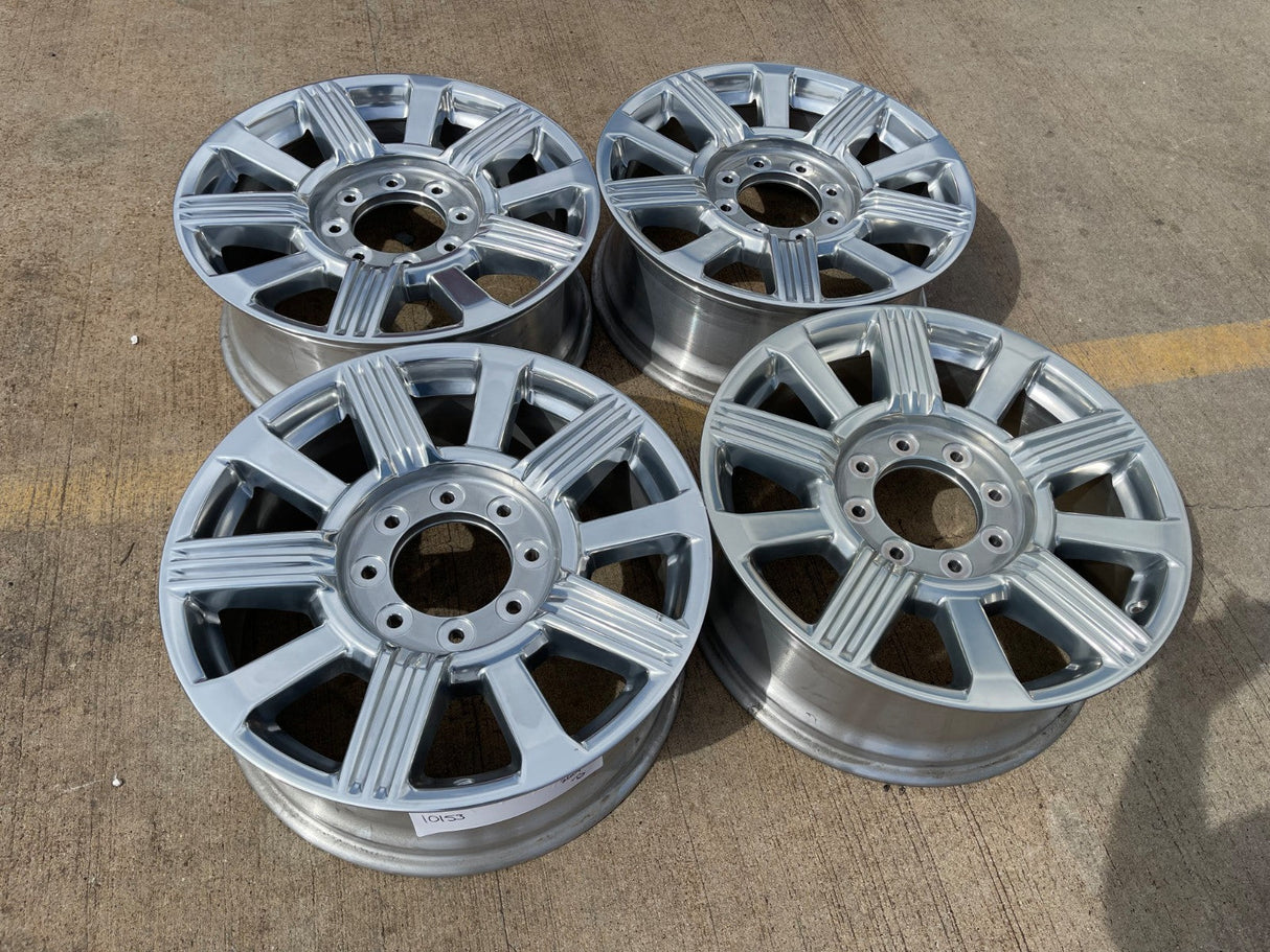 20" Ford F-250 F-350 Platinum OEM 10153 rims wheels 2020 2022 2024 2025 2026 NEW Texas Truck Tire