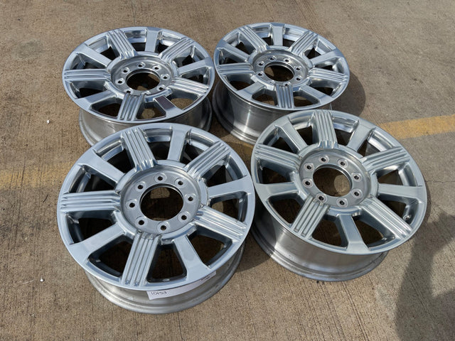 20" Ford F-250 F-350 Platinum OEM 10153 rims wheels 2020 2022 2024 2025 2026 NEW Texas Truck Tire