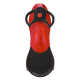 Red and Black Wiggle Ride-On Car Toy – Battery and Pedal Free, New with Damaged Box
