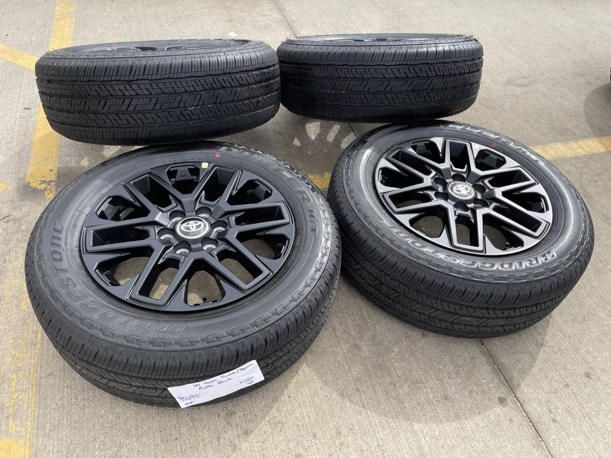 20" Toyota Tundra TRD OEM wheels rims TSS 75276 95295 Sequoia 2024 2025 2026 NEW Texas Truck Tire