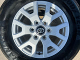 17" Toyota Tacoma 4Runner TRD OEM 94254 10637 wheels rims 2025 2026 GOODYEAR NEW Texas Truck Tire