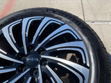 22" Lincoln Navigator OEM 10666 rims wheels BLACK LABEL 2025 2026 MICHELIN NEW Texas Truck Tire