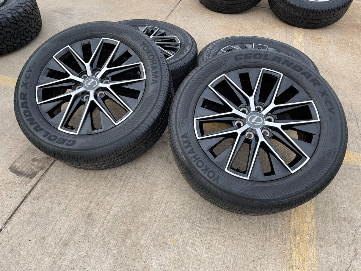 20" Lexus GX550 OEM wheels rims Toyota Land Cruiser Tundra 10545 LX600 2026 NEW Texas Truck Tire