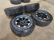 17" Ram 2500 3500 Laramie Power Wagon OEM wheels rims 2599 tires 2024 2025 NEW Texas Truck Tire