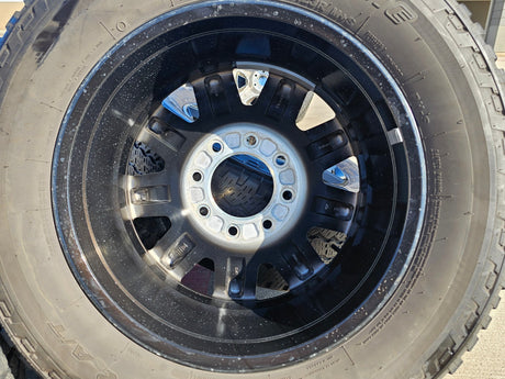 20" GMC Sierra DENALI 2500 3500 OEM 14137 5963 wheels rims Silverado tires A/T Texas Truck Tire