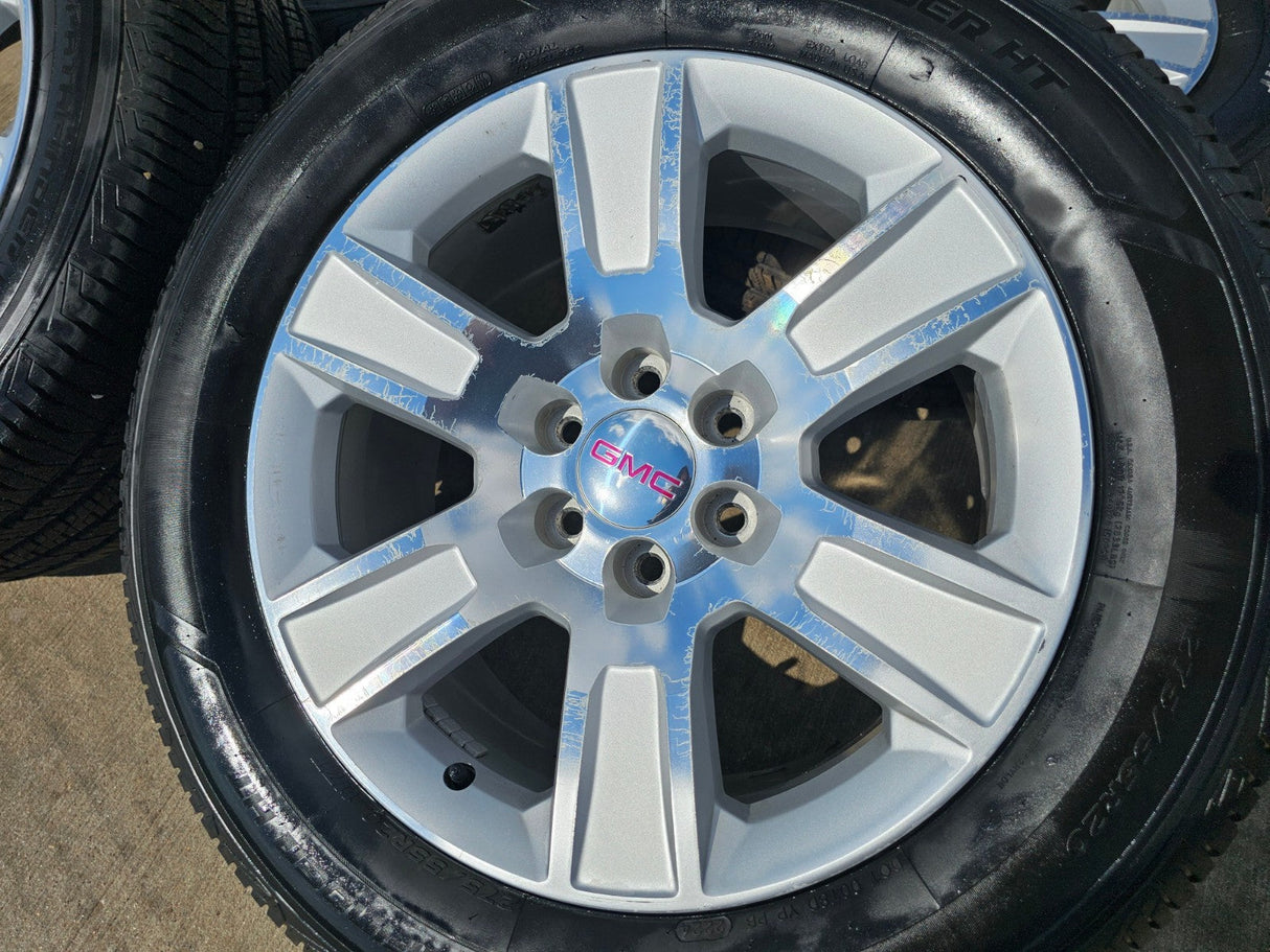 20" GMC Sierra Yukon Denali OEM 5650 wheels rims tires Texas Truck Tire