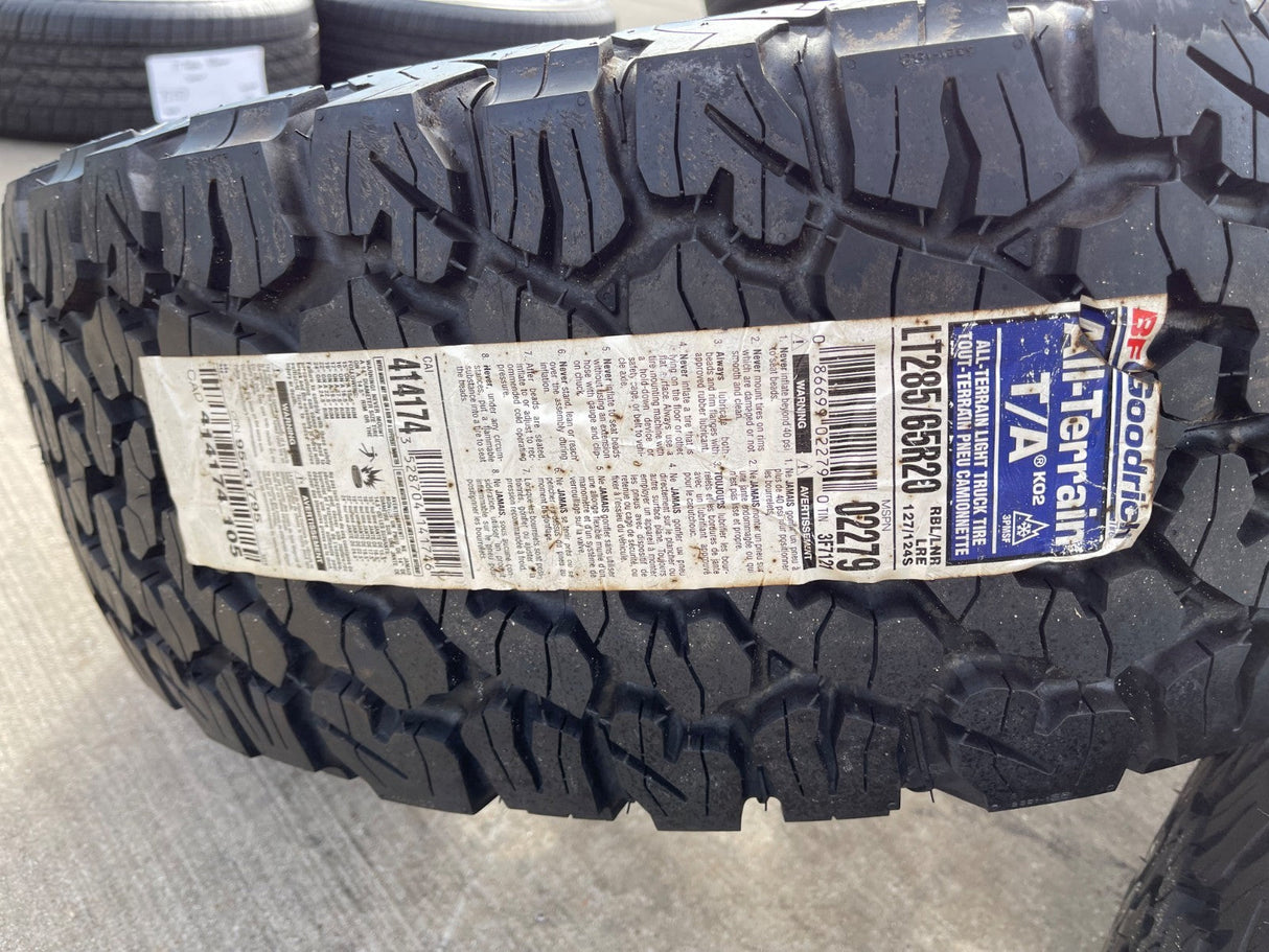 20" Ford F-250 F-350 OEM Lariat 10295 25085 10552 wheels rims NEW BFG KO2 A/T Texas Truck Tire