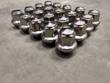 (20) OEM Ford lug nuts polished Mustang OE 14x1.5 2017 2018 2019 2020 2021 2022 Texas Truck Tire