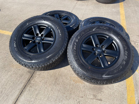 17" Ford F-150 Expedition OEM rims wheels 10339 tires NEW GOODYEAR A/T Texas Truck Tire
