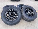 20" Ford F-250 F-350 LARIAT TREMOR OEM 10201 10104 rims wheels GOODYEAR A/T NEW Texas Truck Tire