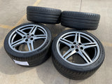 19" + 20" Chevy Corvette Z06 C8 OEM FORGED 94027 94028 wheels rims 2024 2026 Texas Truck Tire