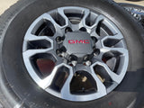 18" GMC Sierra AT4X Chevy Silverado 2500 3500 OEM 5949 wheels rims MICHELIN NEW Texas Truck Tire