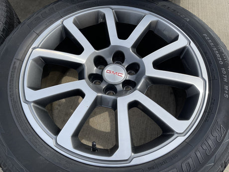 20" Chevy Colorado Blazer GMC Canyon Acadia XT6 XT5 OEM 5793 wheels rims tires Texas Truck Tire