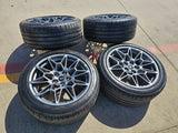 19" Ford Mustang GT Track Pack OEM 10600 10603 wheels rims 2025 2026 TPMS NEW Texas Truck Tire