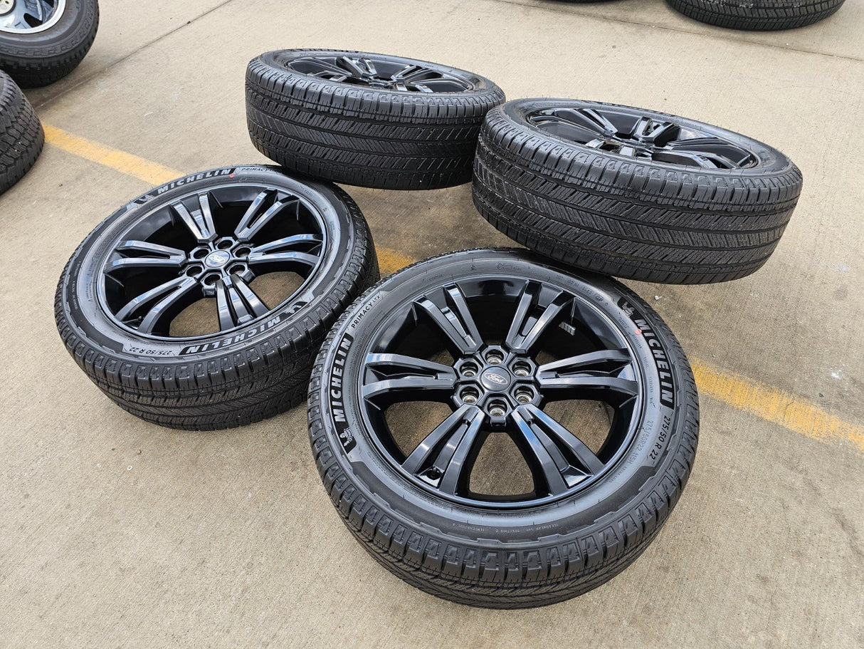 22" Ford F-150 LIMITED Plus OEM rims wheels 10622 Expedition 2024 2025 2026 NEW Texas Truck Tire