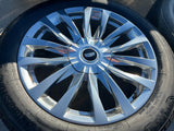 22" Cadillac Escalade Platinum OEM wheels rims 95026 tires NEW Texas Truck Tire