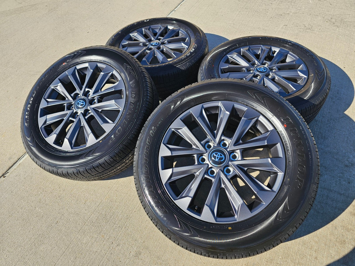 20" Toyota Land Cruiser OEM wheels rims 94057 Tundra Sequoia 2024 2025 2026 NEW Texas Truck Tire