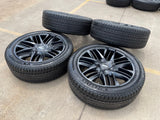 24" Cadillac Escalade IQ DEEP SPACE EV OEM wheels rims Hummer 2500 2025 2026 NEW Texas Truck Tire