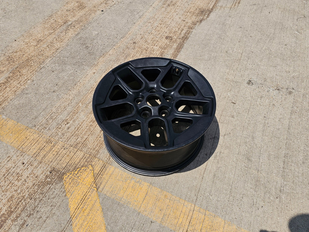 17" Jeep Wrangler Gladiator Rubicon OEM 9219 SPARE wheel rim 2020 2021 2022 2023 Texas Truck Tire