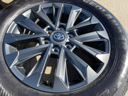 (5) 20" Toyota Land Cruiser OEM wheels rims 94057 Tundra Sequoia 2024 2025 2026 Texas Truck Tire