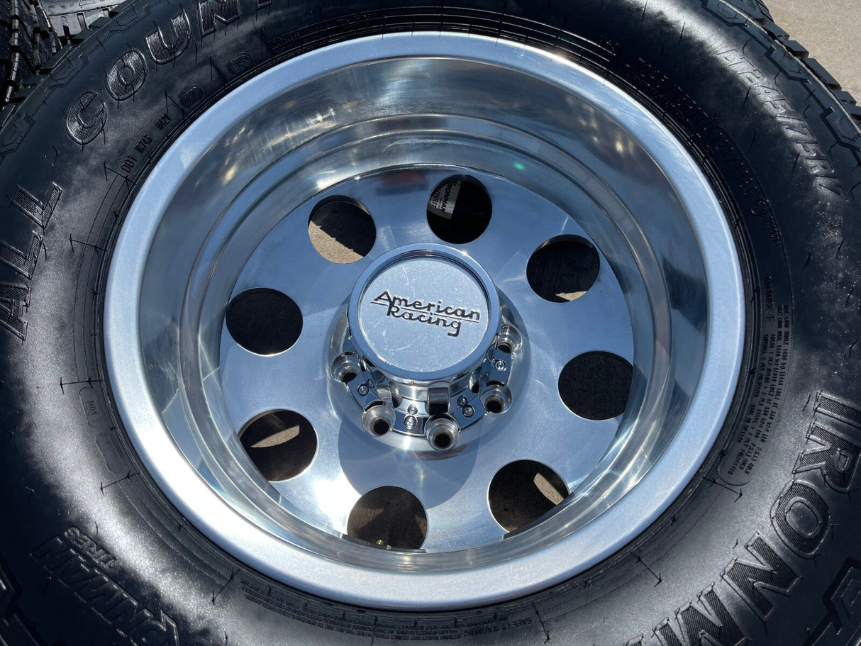 17" American Racing AR204 Dodge Ram 3500 DUALLY OEM wheels rims 8x165 8x6.5 NEW Texas Truck Tire