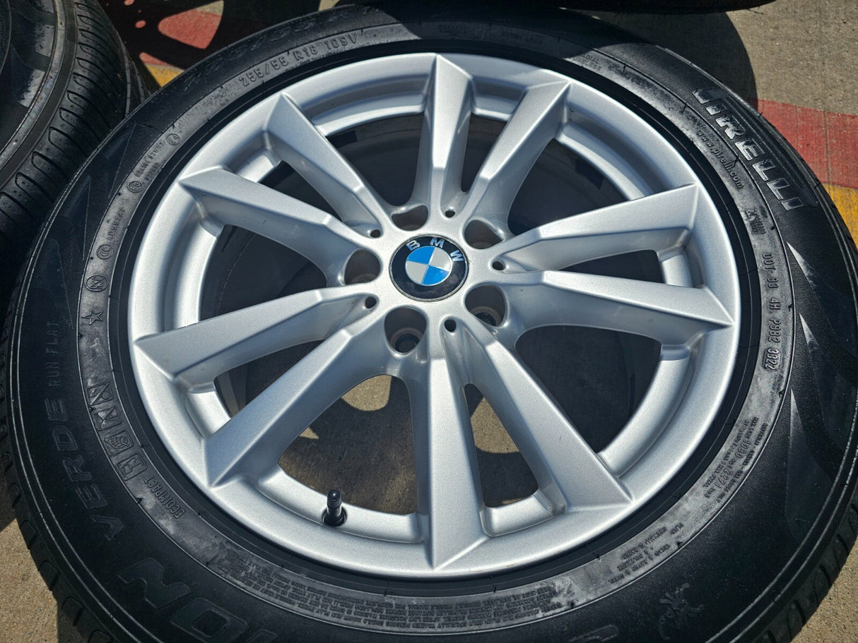 18" BMW OEM X5 Style 446 86042 wheels rims tires 2012 2013 2015 2016 2017 2018 Texas Truck Tire