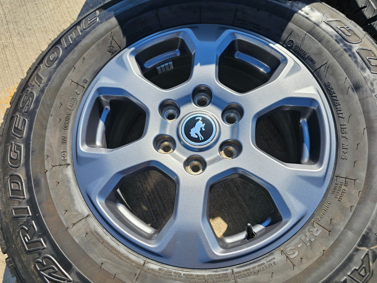 17" Ford Bronco Big Bend wheels rims 10384 OEM Ranger 2023 2024 2025 2026 NEW Texas Truck Tire